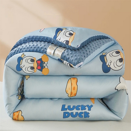 91家纺网 家纺一手货源 找家纺 （总）（买家秀 爆款花型长期款不断货）迪士尼豆豆被针织棉被子针织棉豆豆被迪士尼正版授权豆豆被春冬被-学生被