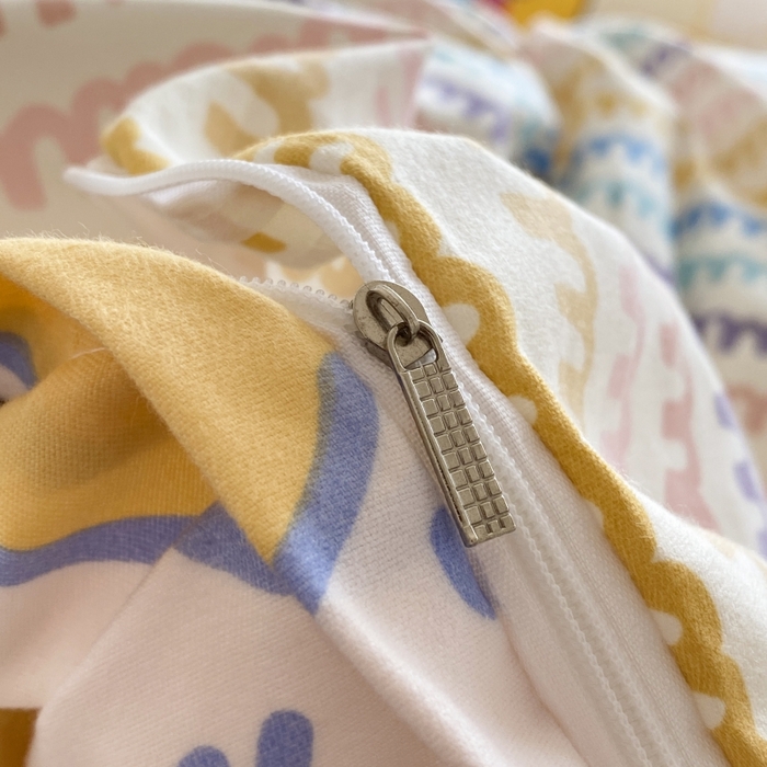 91家纺网 家纺一手货源 找家纺 （买家秀爆款花色不断货）A类母婴级小清新磨毛四件套简约磨毛四件套花卉磨毛四件套卡通磨毛四件套格子条纹 七色花