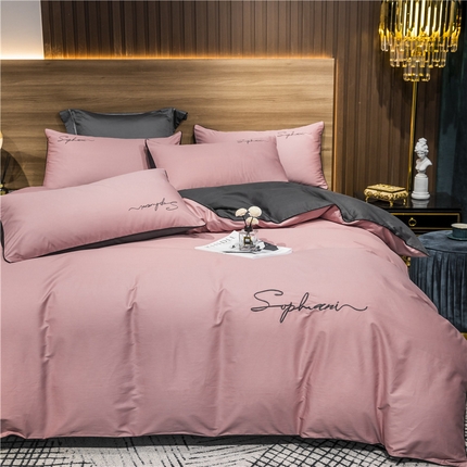 91家纺网 家纺一手货源 找家纺 （总）（买家秀 爆款花型不断货）纯棉四件套纯棉全棉四件套长绒棉刺绣四件套长绒棉四件套贡缎四件套轻奢四件套