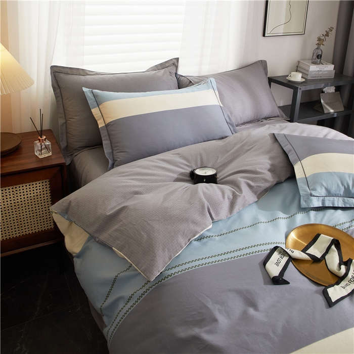 91家纺网 家纺一手货源 找家纺 （总）沐白家居 2025新款全棉印花四件套