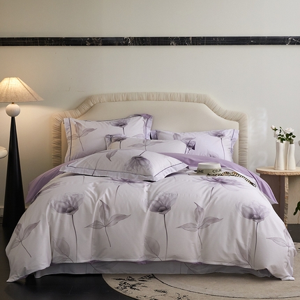 薏思家纺 2025新款13376活性全棉四季款-四件套 半宛清香