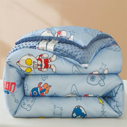 91家纺网 家纺一手货源 找家纺 （总）（买家秀 爆款花型长期款不断货）迪士尼豆豆被针织棉被子针织棉豆豆被迪士尼正版授权豆豆被春冬被-学生被