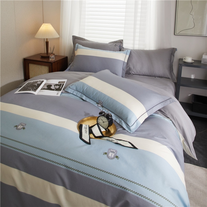 91家纺网 家纺一手货源 找家纺 （总）沐白家居 2025新款全棉印花四件套