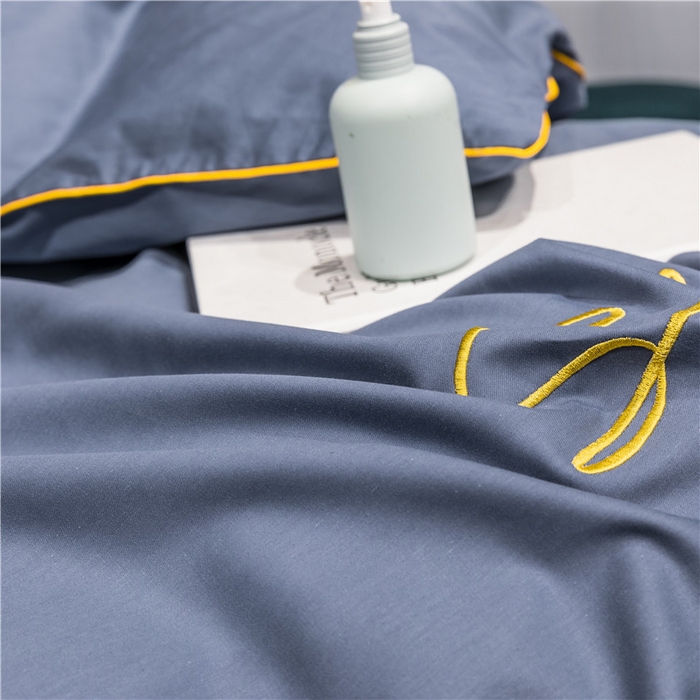 91家纺网 家纺一手货源 找家纺 （买家秀 爆款花型不断货）纯棉四件套纯棉全棉四件套长绒棉刺绣四件套长绒棉四件套贡缎四件套轻奢四件套 皇家兰