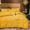 91家纺网 家纺一手货源 找家纺 （买家秀 爆款花型不断货）纯棉四件套纯棉全棉四件套长绒棉刺绣四件套长绒棉四件套贡缎四件套轻奢四件套 姜黄