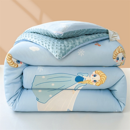 91家纺网 家纺一手货源 找家纺 （总）（买家秀 爆款花型长期款不断货）迪士尼豆豆被针织棉被子针织棉豆豆被迪士尼正版授权豆豆被春冬被-学生被