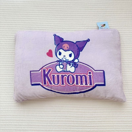 91家纺网 家纺一手货源 找家纺 （买家秀）（爆款花型 长期款不断货）三丽鸥豆豆枕芯三丽鸥豆豆枕头卡通暖绒儿童豆豆枕头儿童豆豆枕芯枕套 果汁库洛米