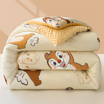 91家纺网 家纺一手货源 找家纺 （总）（买家秀 爆款花型长期款不断货）迪士尼豆豆被针织棉被子针织棉豆豆被迪士尼正版授权豆豆被春冬被-学生被