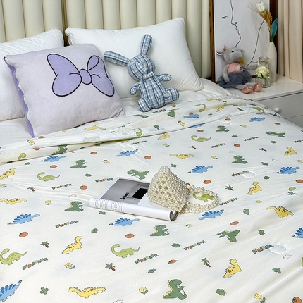 91家纺网 家纺一手货源 找家纺 （总）（自己工厂有网销大热款 网销帮推可合作优惠 长期款不断货）2024新款A类针织棉夏被空调被-风格二