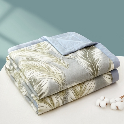 91家纺网 家纺一手货源 找家纺 黛妮雅 2025新款里外全棉印花棉花被纯棉夏被夏凉被空调被 夏被四件套 羽翼