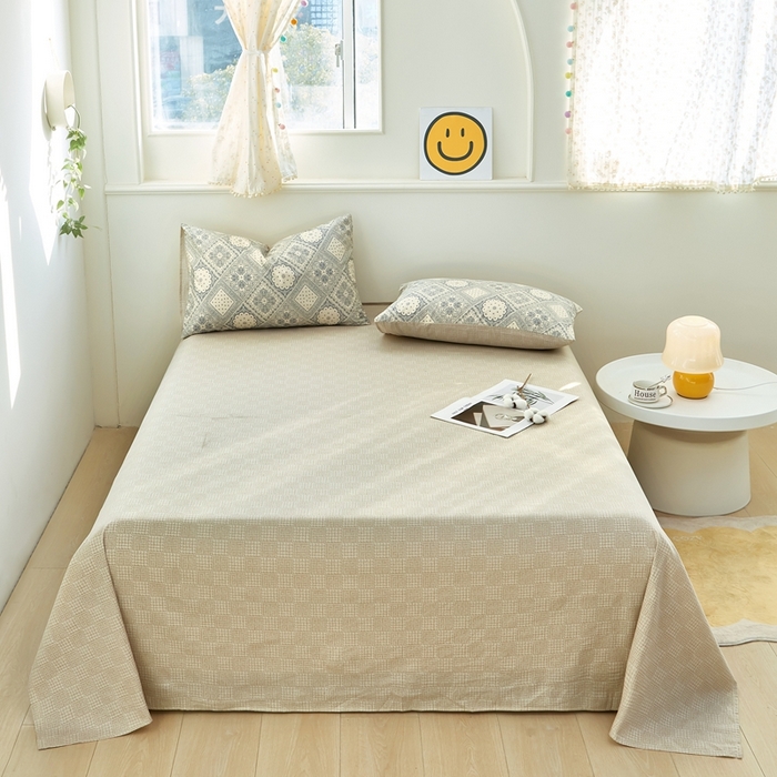 91家纺网 家纺一手货源 找家纺 黛妮雅 2025新款里外全棉印花棉花被纯棉夏被夏凉被空调被 夏被四件套 凡尔赛