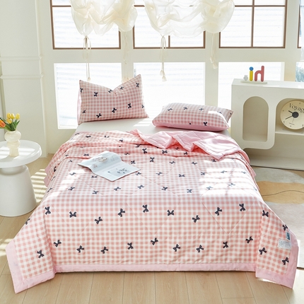 91家纺网 家纺一手货源 找家纺 （总1）黛妮雅 2025新款全棉印花夏被空调被 送买家秀