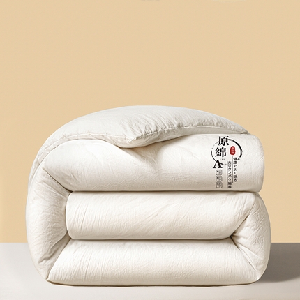 91家纺网 家纺一手货源 找家纺 （总）（买家秀长期款不断货）A类母婴级原棉大豆被春秋被秋冬被本白大豆纤维被子四季棉被褥被芯空调被夏凉被夏被