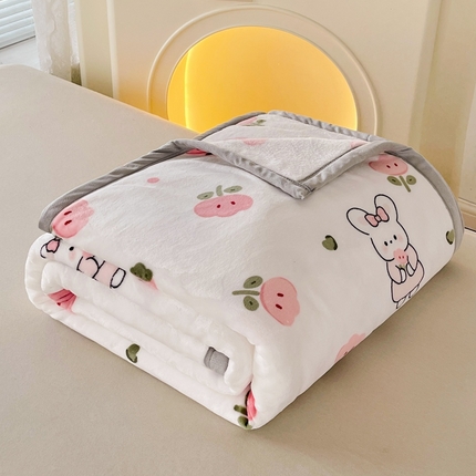 91家纺网 家纺一手货源 找家纺 （总）（买家秀 爆款花型 不断货）A类母婴级婴童毯子牛奶绒毛毯牛奶绒毯子午睡毯珊瑚绒毛毯子沙发毯子盖毯午休