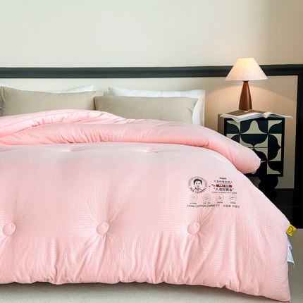 91家纺网 家纺一手货源 找家纺 （总）（买家秀 爆款花型 不断货）A类母婴级大豆被李官奇大豆被提花棉泡泡纱大豆被21%大豆被子春秋被秋冬被