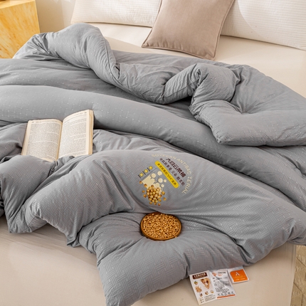 91家纺网 家纺一手货源 找家纺 （总）（买家秀爆款花色不断货）A类母婴级原棉大豆被春秋被秋冬被大豆纤维被子被芯空调被水洗大豆被水洗棉大豆被