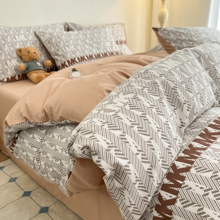 91家纺网 家纺一手货源 找家纺 （总）（买家秀 爆款花色 不断货）A类母婴级纯棉磨毛四件套纯棉全棉磨毛四件套纯棉四件套全棉四件套磨毛三件套