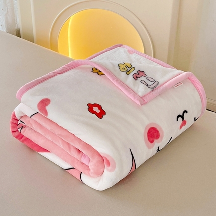 91家纺网 家纺一手货源 找家纺 （总）（买家秀 爆款花型 不断货）A类母婴级婴童毯子牛奶绒毛毯牛奶绒毯子午睡毯珊瑚绒毛毯子沙发毯子盖毯午休