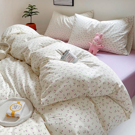 91家纺网 家纺一手货源 找家纺 （总）（买家秀 爆款花型 不断货）13372纯棉四件套全棉四件套卡通四件套儿童三件套学生宿舍三件套学生套件