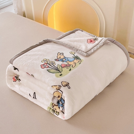 91家纺网 家纺一手货源 找家纺 （总）（买家秀 爆款花型 不断货）A类母婴级婴童毯子牛奶绒毛毯牛奶绒毯子午睡毯珊瑚绒毛毯子沙发毯子盖毯午休