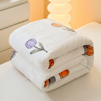 91家纺网 家纺一手货源 找家纺 （总）（买家秀 爆款花型 不断货）A类母婴级婴童毯子牛奶绒毛毯牛奶绒毯子午睡毯珊瑚绒毛毯子沙发毯子盖毯午休