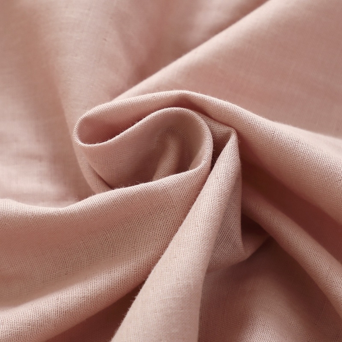 91家纺网 家纺一手货源 找家纺 （总）晶缦家纺 2025新款纯棉全棉双层纱四件套/三件套纯色母婴级多规格床单款床笠款四季通用