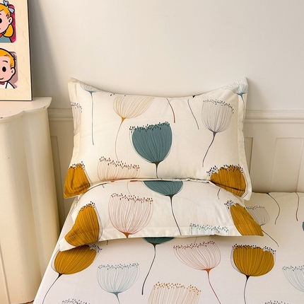 91家纺网 家纺一手货源 找家纺 （总）2024新款加厚全棉生态磨毛套件及单品--单枕套