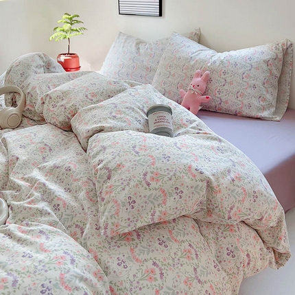 91家纺网 家纺一手货源 找家纺 （总）（买家秀 爆款花型 不断货）13372纯棉四件套全棉四件套卡通四件套儿童三件套学生宿舍三件套学生套件