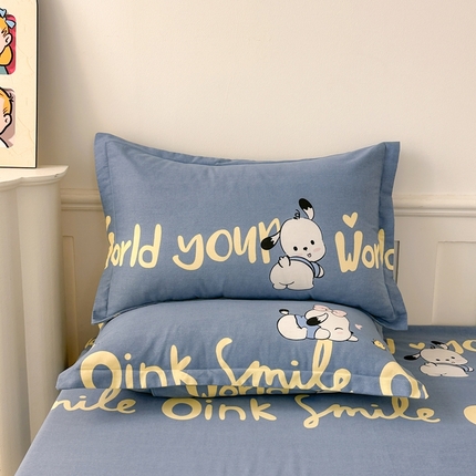 91家纺网 家纺一手货源 找家纺 （总）2024新款加厚全棉生态磨毛套件及单品--单枕套