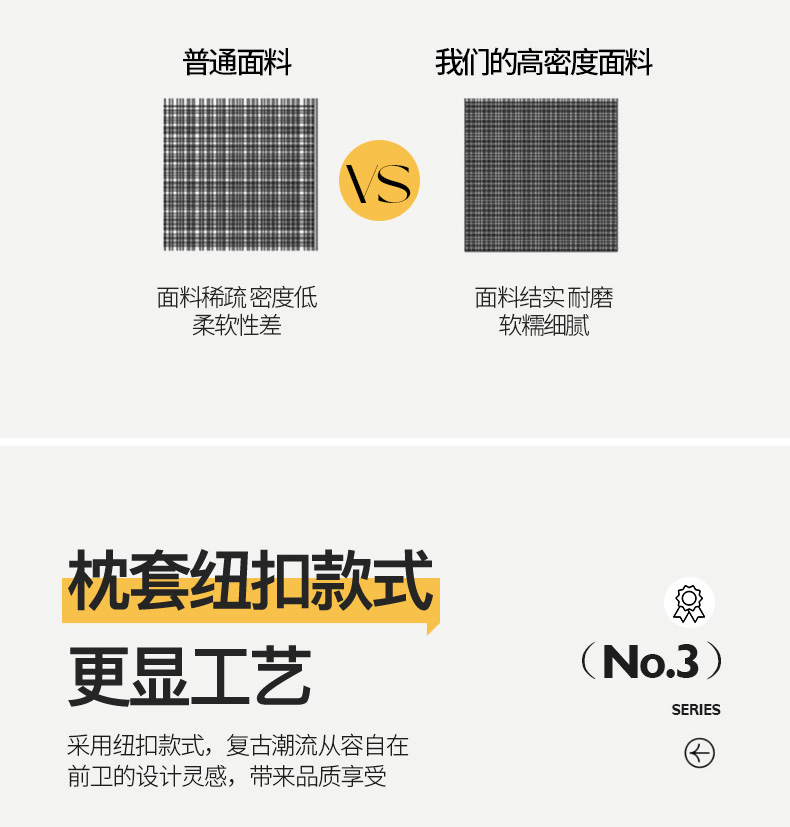 91家纺网 家纺一手货源 找家纺 凯迪诗 2025新款纽扣款双层纱加厚仿全棉磨毛四件套 富丽堂皇