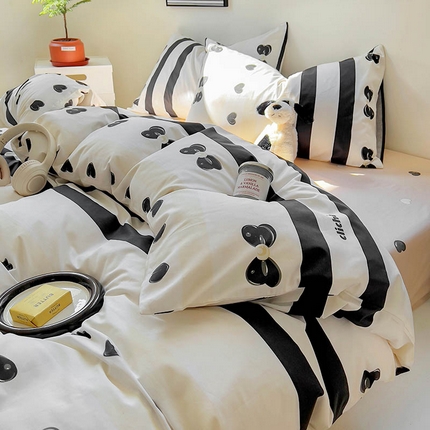 91家纺网 家纺一手货源 找家纺 （总）（买家秀 爆款花型 不断货）13372纯棉四件套全棉四件套卡通四件套儿童三件套学生宿舍三件套学生套件