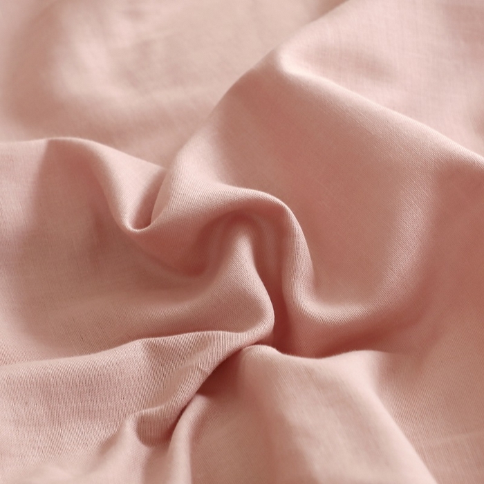 91家纺网 家纺一手货源 找家纺 晶缦家纺 2025新款纯棉纯色全棉双层纱四件套 觅琳-海天霞