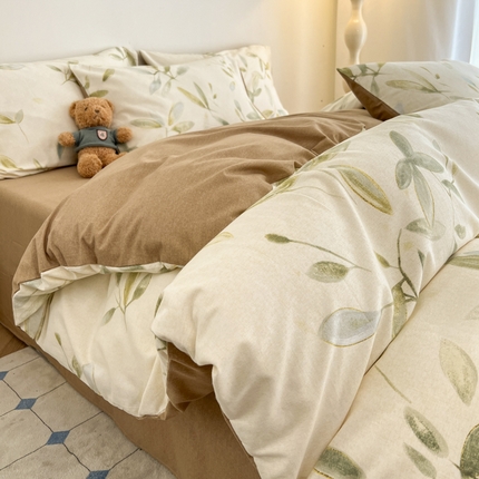 91家纺网 家纺一手货源 找家纺 （总）（买家秀 爆款花色 不断货）A类母婴级纯棉磨毛四件套纯棉全棉磨毛四件套纯棉四件套全棉四件套磨毛三件套