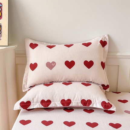 91家纺网 家纺一手货源 找家纺 （总）2024新款加厚全棉生态磨毛套件及单品--单枕套