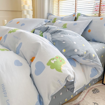 91家纺网 家纺一手货源 找家纺 （总）（买家秀爆款花型不断货）纯棉四件套纯棉全棉四件套卡通四件套花卉四件套儿童三件套学生宿舍三件套学生套件