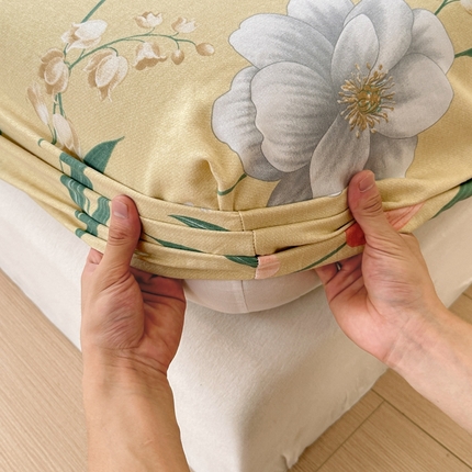 91家纺网 家纺一手货源 找家纺 （总）2024新款加厚全棉生态磨毛套件及单品--单床笠