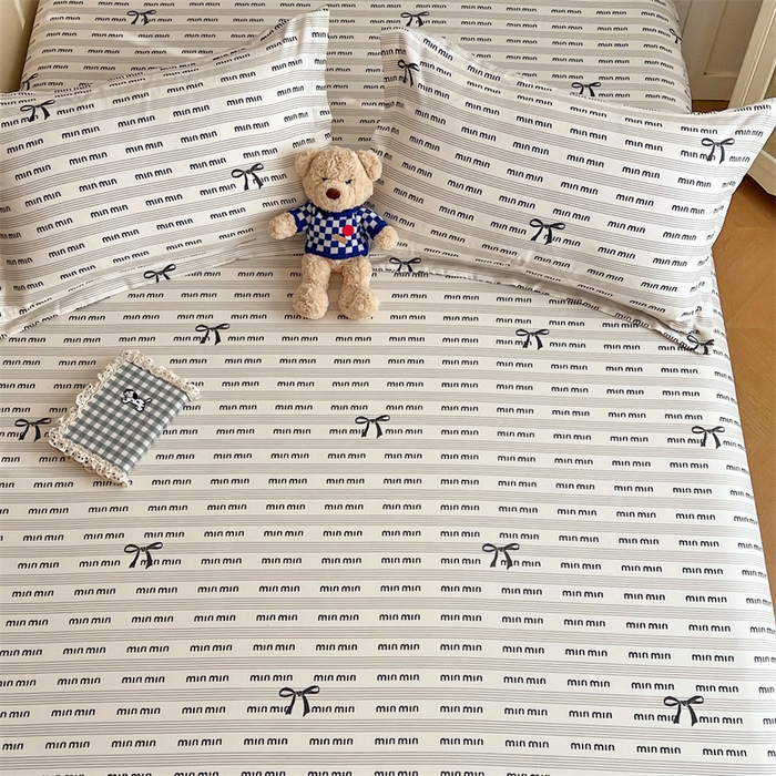 91家纺网 家纺一手货源 找家纺 梦舒羽 2025新款针织棉双层纱双层纱床笠罩全包席梦思床垫保护罩 时尚先生