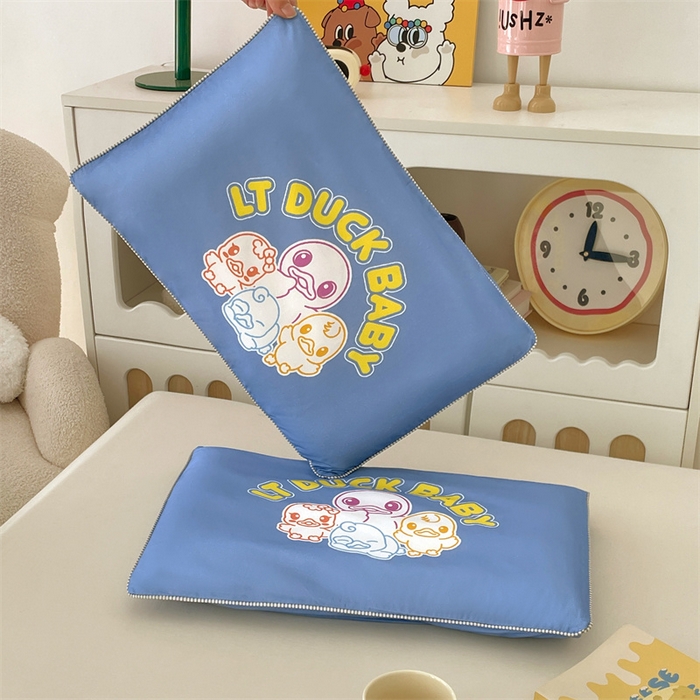 91家纺网 家纺一手货源 找家纺 梦舒羽 2025新款正版授权全棉枕套卡通枕芯套枕头内胆套儿童抱枕套 五彩缤纷