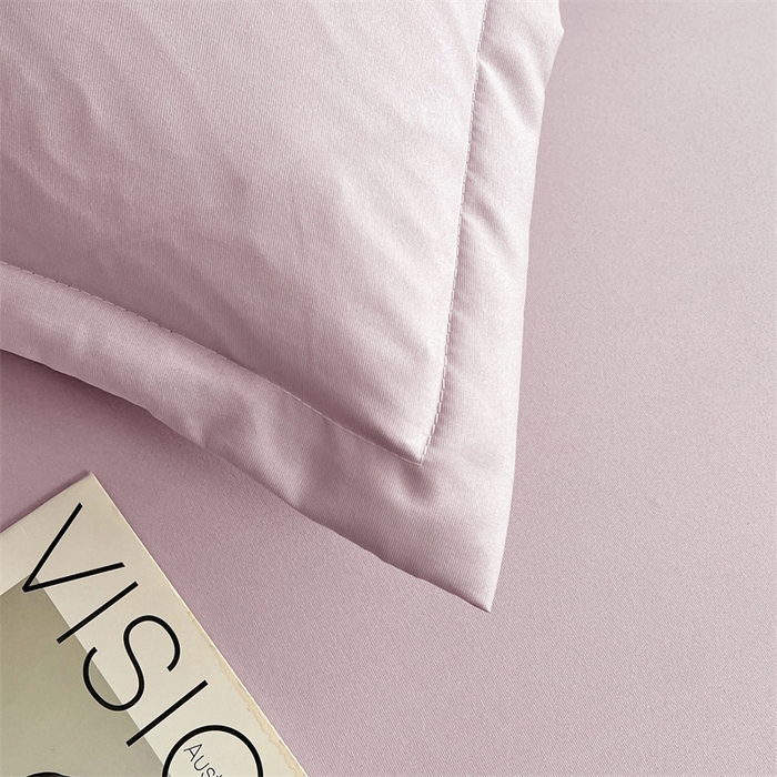 91家纺网 家纺一手货源 找家纺 梦舒羽 2025新款针织棉双层纱枕头套双人枕套枕芯套宿舍单人枕头内胆套 香芋紫