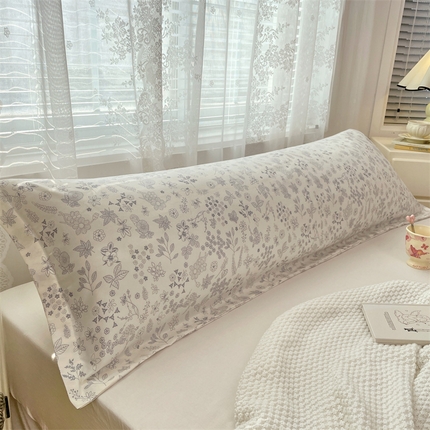 梦舒羽 2025新款针织棉双层纱枕头套亲肤双人枕套枕芯套枕头内胆套 镜花水月