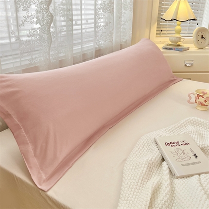 91家纺网 家纺一手货源 找家纺 （总）圣比熊 2025新款针织棉双层纱枕头套亲肤双人枕套枕芯套枕头内胆套