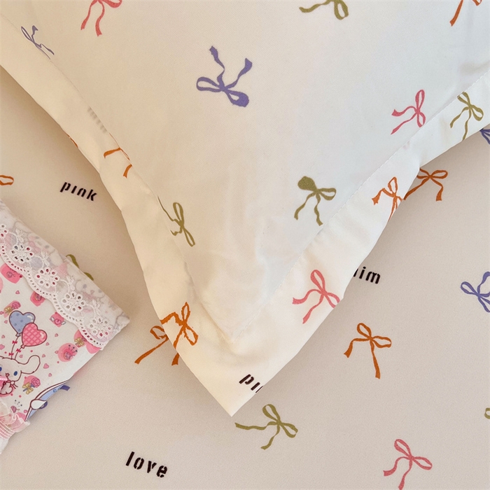 91家纺网 家纺一手货源 找家纺 梦舒羽 2025新款针织棉双层纱枕头套双人枕套枕芯套宿舍单人枕头内胆套 彩色心情