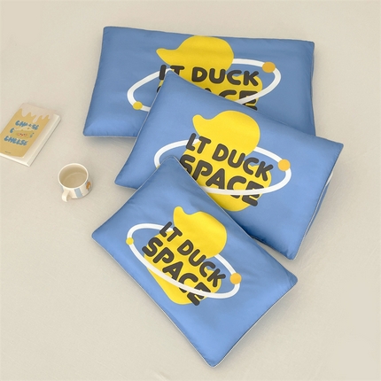 梦舒羽 2025新款正版授权全棉枕套卡通枕芯套枕头内胆套儿童抱枕套 遨游星际