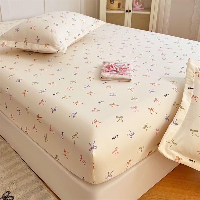 91家纺网 家纺一手货源 找家纺 圣比熊 2025新款针织棉双层纱枕头套双人枕套枕芯套宿舍单人枕头内胆套 彩色心情