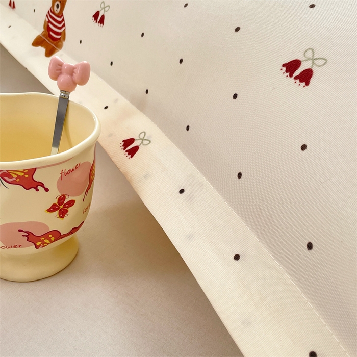 91家纺网 家纺一手货源 找家纺 梦舒羽 2025新款针织棉双层纱枕头套亲肤双人枕套枕芯套枕头内胆套 童话小熊