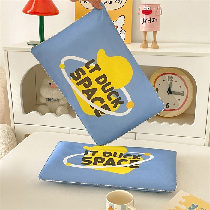 91家纺网 家纺一手货源 找家纺 梦舒羽 2025新款正版授权全棉枕套卡通枕芯套枕头内胆套儿童抱枕套 遨游星际