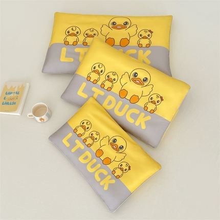 梦舒羽 2025新款正版授权全棉枕套卡通枕芯套枕头内胆套儿童抱枕套 乖巧鸭