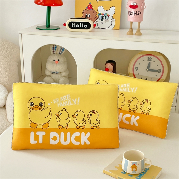 91家纺网 家纺一手货源 找家纺 （总）梦舒羽 2025新款正版授权全棉枕套卡通枕芯套枕头内胆套儿童抱枕套