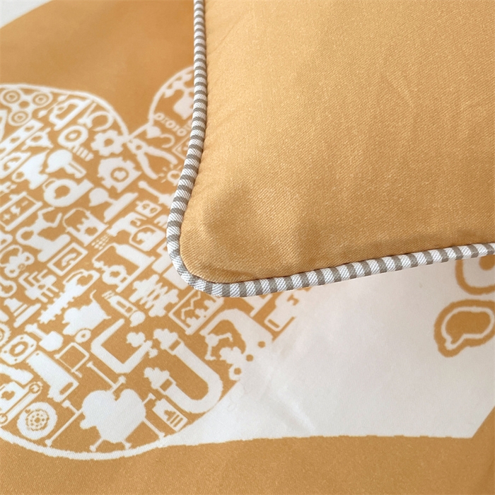 91家纺网 家纺一手货源 找家纺 梦舒羽 2025新款正版授权全棉枕套卡通枕芯套枕头内胆套儿童抱枕套 工程鸭