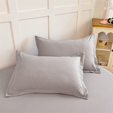 91家纺网 家纺一手货源 找家纺 （总）梦舒羽 2025新款针织棉双层纱枕头套双人枕套枕芯套宿舍单人枕头内胆套